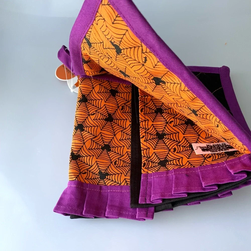 Disney Halloween Dish Towel and Potholder Set New